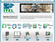 Tablet Screenshot of itelspain.com